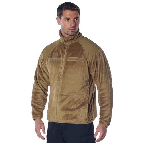 Rothco Gen III Level 3 ECWCS Fleece Jacket - color: Coyote Brown, size: X-Small
