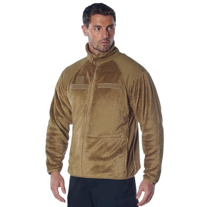 Rothco Gen III Level 3 ECWCS Fleece Jacket - color: Coyote Brown, size: X-Small