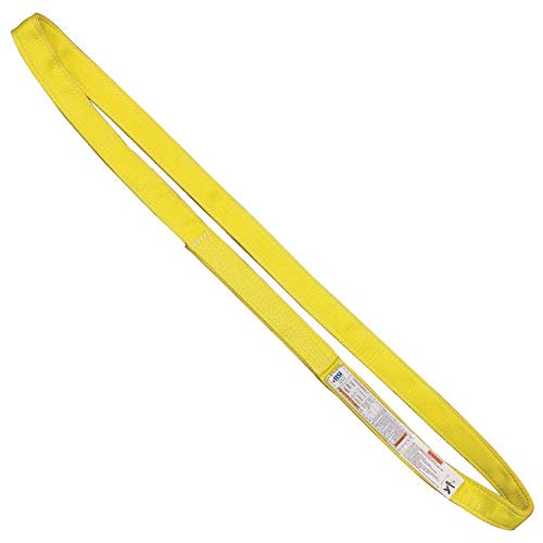 One Ply 1" x 10' Endless Nylon Type 5 Sling | EN1-801 | | 3,200 Lb. Vertical Capacity | Hanes Supply (HSI) Heavy Duty Rigging Equipment for Lifting and Towing - size: 10-Foot Length