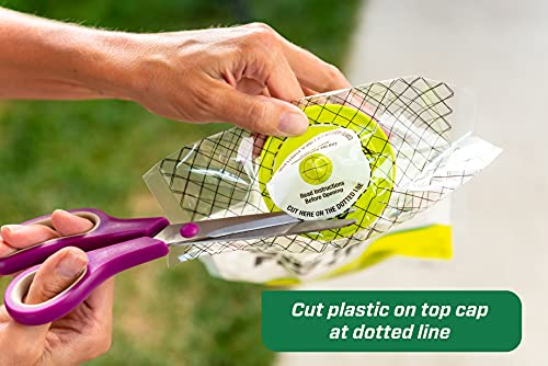 RESCUE! Big Bag Fly Trap – Disposable, Outdoor Use - size: 1 pack