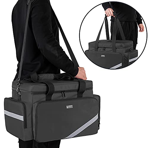 Trunab First Aid Bag Medical Bag Emergency Responder Trauma Bag - color: Black