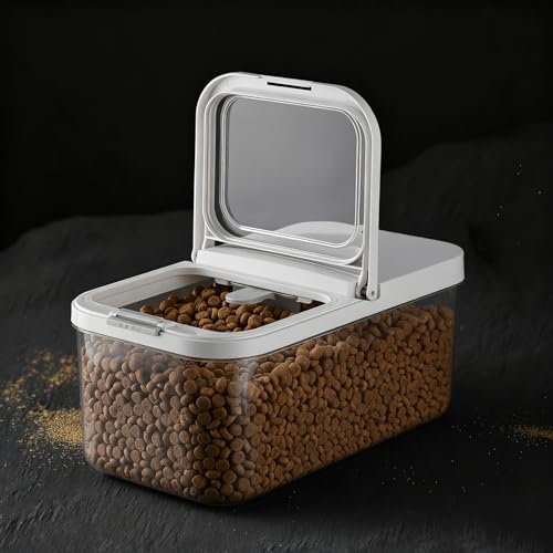 LivLab Mker Dog Food Storage Container 10 Lbs - color: 6KG-White-2