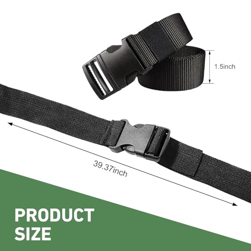 2PCS Battery Strap, 39 Inch Battery Tie Down Strap, Adjustable Buckle Battery Box Strap, Quick-Release Polypropylene Webbing, Trailer Hold Down Strap, Universal for Car, Truck, Boat
