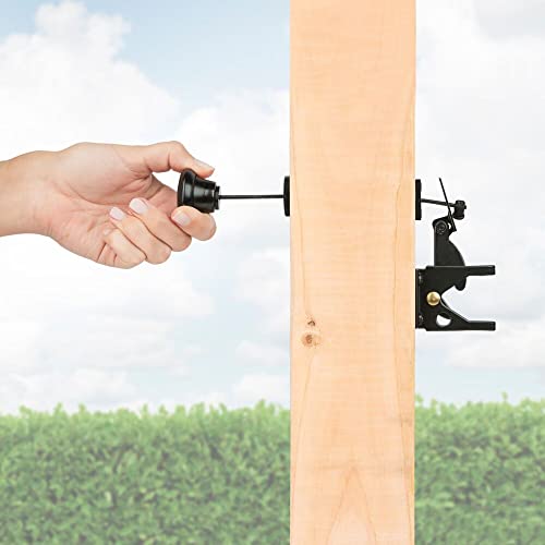National Hardware N109-070 Gate Latch Cable Pull, Black (Pack of 3) - size: 40" (Pack of 3)