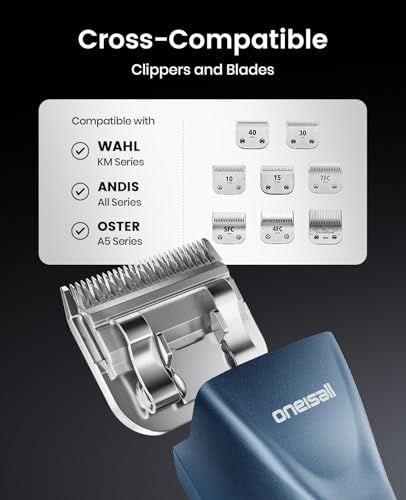 oneisall Professional Dog Grooming Clippers Replacement Blade 3FC - size: 3F