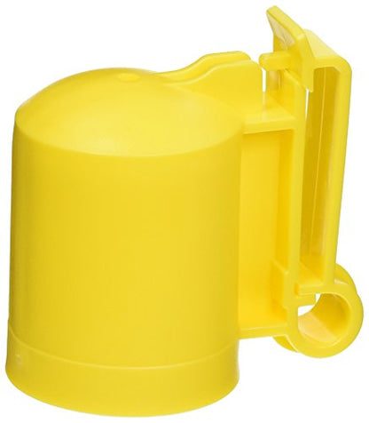 Zareba ITCPY-Z T-Post Safety Cap and Insulator, 10 per Bag Yelllow - size: 10 Pack