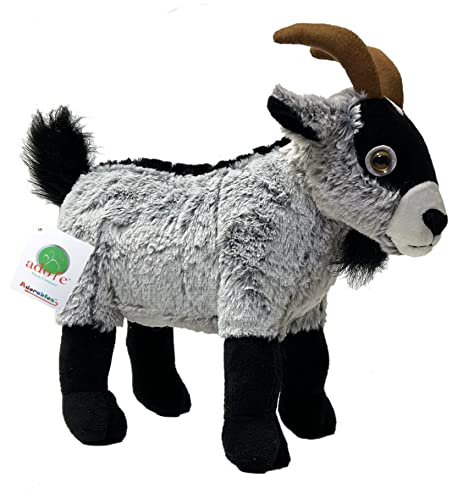 Adore 15" Standing Peewee the Pygmy Goat Stuffed Animal Plush Toy