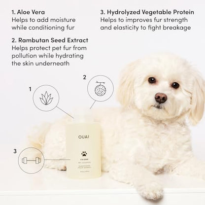 OUAI Fur Bébé Pet Shampoo - Mercer Street Scent (16 Fl oz)