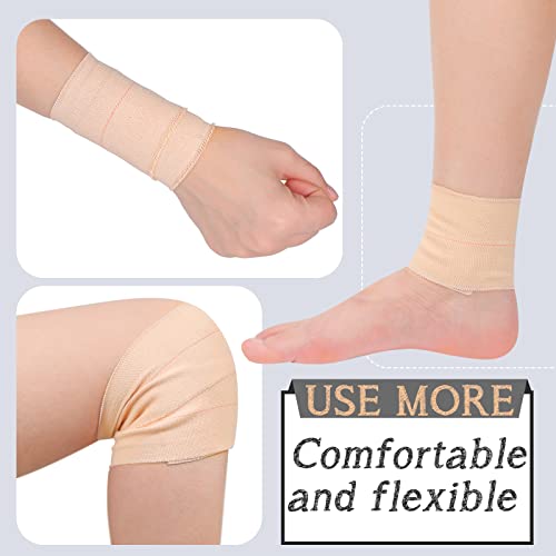 Tondiamo 8 Rolls Elastic Tape Adhesive Elastic Tape Self Adhesive Bandages Wrap Flexible Stretch Bandages Athletic Sports Skin Strips for Sports Ankle, Knee and Wrist Animal Pets(3 Inch X 5 Yard) - size: 3 Inch x 5 Yard