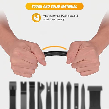 GOOACC 40Pcs Trim Removal Tool Black - color: Black