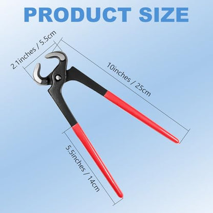 10 Inches Hoof Nipper, Farrier Tool Hoof Trimmers Goat Hoof Trimming