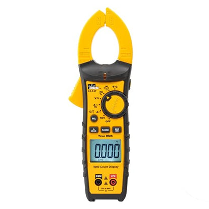 Ideal Electrical 61-747 TightSight Clamp Meter, 400A AC/DC, 600V TRMS