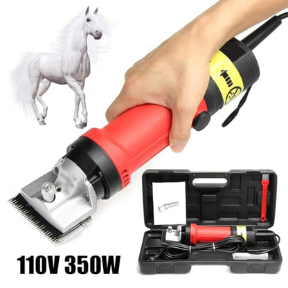 Electric Professional Sheep Shears,High Power Wool Pher,110V,750W,Professional Heavy Duty Shearing Clipper,Animal Shave Grooming, for Shaving Fur Wool in Sheep, Goat,Cattle,Farm Livestock Pet…