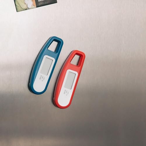 Lavatools Javelin® Ultra-Fast 3-Second Digital Instant Read Meat Thermometer for Grill and Cooking, 2.75" Probe, Compact Foldable Design, Large Display, IP65 Water Resistant, NSF Certified – Ube - color: Ube