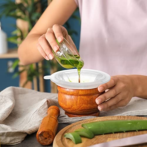 4 Pieces 200 Mesh Filter 5 Inch Food Filter Strainer Nylon Sieve Fine Mesh Plastic Reusable Strainer for Filtering Yogurt Juice Milk Honey Kitchen Whey Grease Coffee Funnels
