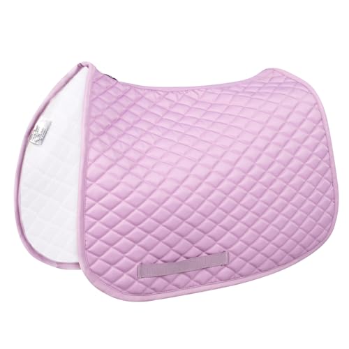 TuffRider Basic All Purpose Horse Riding Saddle Pad - color: Lilac