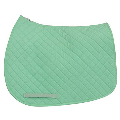 TuffRider Basic All Purpose Horse Riding Saddle Pad - color: Mist Green