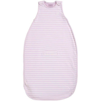 Woolino 4 Season Ultimate Baby Sleep Sack – Merino Wool Baby Sleep Bag, Organic Cotton, Temperature Regulating Wearable Blanket, Adjustable Sleep Sack 2–24 Months, All Season - Lilac - color: Lilac