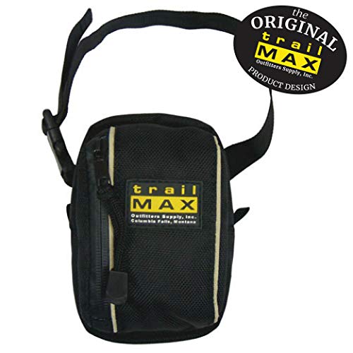 TrailMax 500 Series Insulated & Padded Front Pocket Saddlebag for Trail Riding; Cellphone Saddle Front Pocket; Trail Riding Cellphone Bag; - color: Glacier Blue