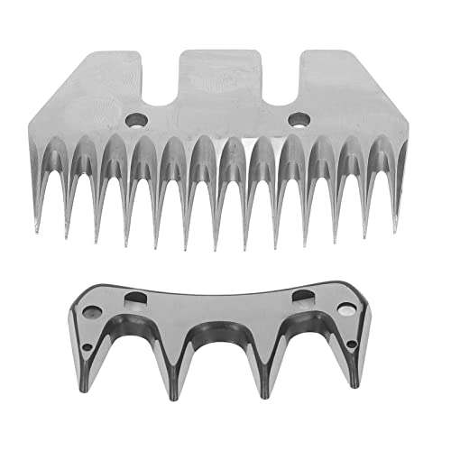 Sheep Clippers Replacement Blades, 13 Tooth Electric Wool Comb Cutter, Goats Clipper Scissors Trimmer Shears for Grooming Goats, Lambs, Llamas, Alpacas