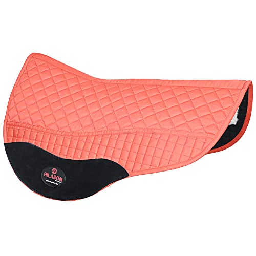HILASON Western All Purpose Horse English Saddle Pad | All-Purpose - color: Orange