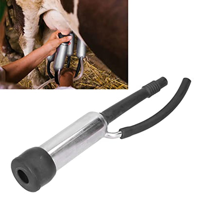 Cow Milking Machine Portable, Goat Milking Machine, Stainless Steel Milking Cup Milking Teat Cup Lightweight High Reliability Goat Milker for Milking Machine