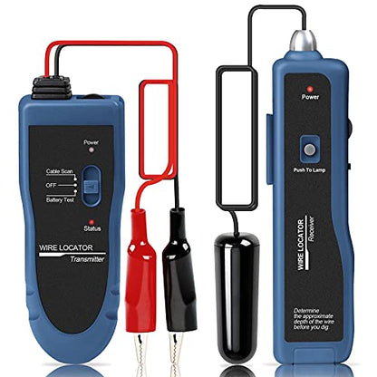 KOSOL F02 Pro Underground Wire Locator, Wire Tracer and Wire Break Locator - color: Grey
