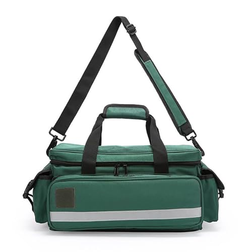 First Aid Bag,Medical Bag,First Responder Bag for Trauma,Medical Bag Organizer with Detachable Dividers for Nurses,Home Health Care,EMT(Bag Only)