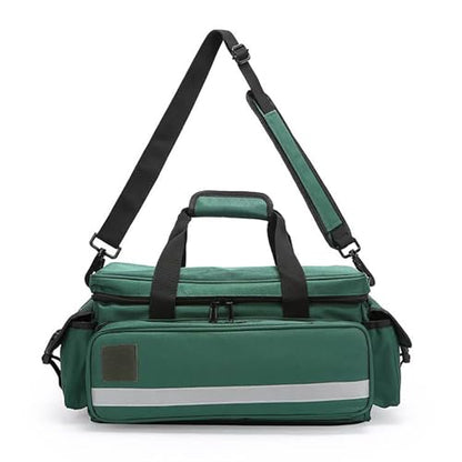 First Aid Bag,Medical Bag,First Responder Bag for Trauma,Medical Bag Organizer with Detachable Dividers for Nurses,Home Health Care,EMT(Bag Only)