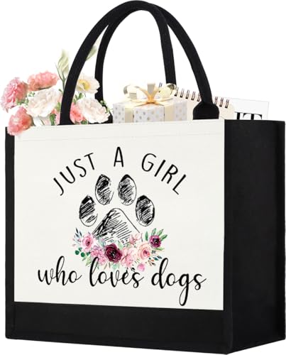 GevGuxLuo Tote Bag for Women Animal Lover Bag Gift for Women - color: Dogs
