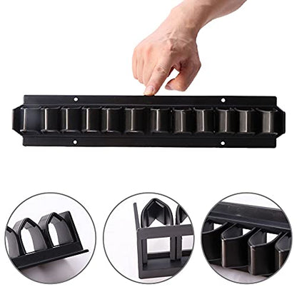 Horse Whip Crop Holder Rack Wall mounted Bracket Hanger,Holds up to 12PCS