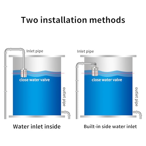 1/2 inch Stainless Steel Automatic Water Level ， Float Valve - style: side water