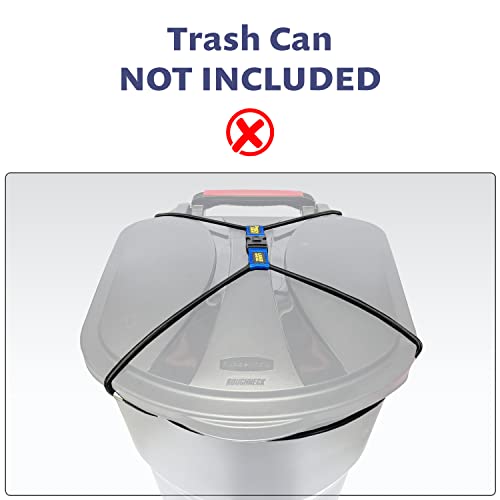 Garbage Can Lock - size: Medium 30-40 Gallon