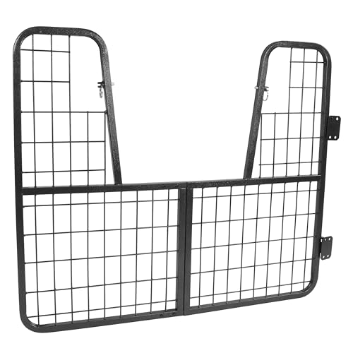 48" W x 42" H Horse Stall Gate for Livestock Enclosures Steel | Powder Coated Black