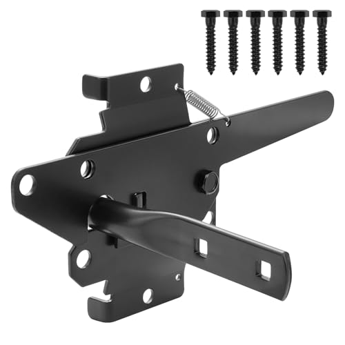 Gate Latch, Outdoor Fence Gate Lock, Adjustable Strike - size: Latch