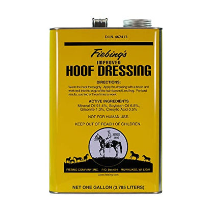Fiebing's Hoof Dressing 1 Gallon - Helps Maintain Healthy Horse Hooves and Feet