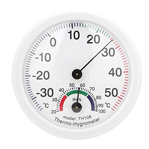 Digital Thermometer Hygrometer for Indoor Household Temperature and Humidity Monitor with LCD Display
