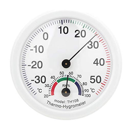 Digital Thermometer Hygrometer for Indoor Household Temperature and Humidity Monitor with LCD Display