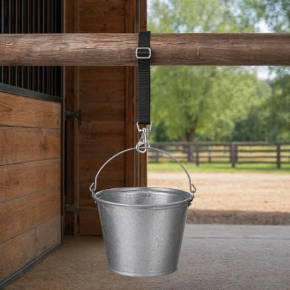 5Pcs Adjustable Nylon Bucket Straps, Colorful Pail Hangers