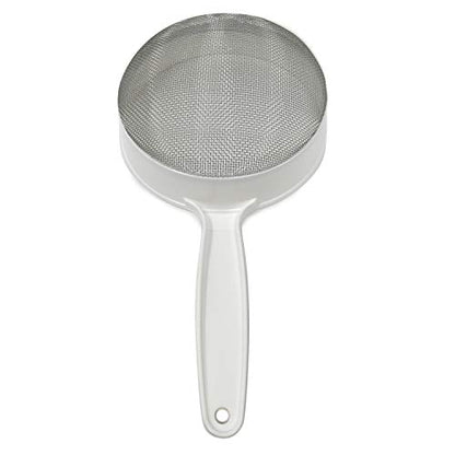 Norpro 2137 Stainless Steel Strainer, 7", White - size: 7"