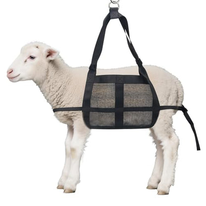 Calf Sling for Weighing, Goat Harness with Adjustable Straps