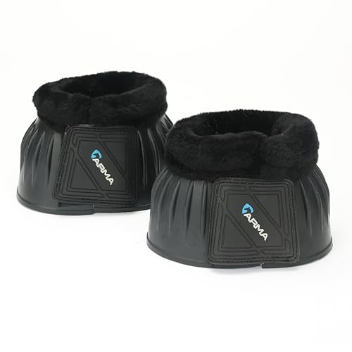 ARMA Fleece Trim Bell Boot (Black, XX-Full) - color: Black, size: XX-Full