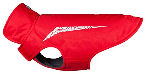 RC Pet Products 65708002L Cascade Jacket Fleece Lined Water Resistant Dog Coat, Size 8, Red - color: Red, size: 8 Long