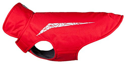 RC Pet Products 65708002L Cascade Jacket Fleece Lined Water Resistant Dog Coat, Size 8, Red - color: Red, size: 8 Long
