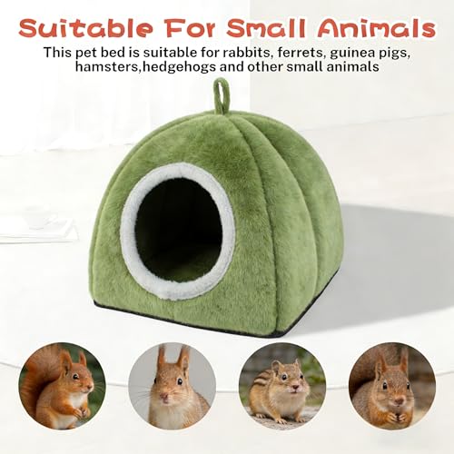 Squirrel Hideout Nest, Washable Bed & Hideaway House
