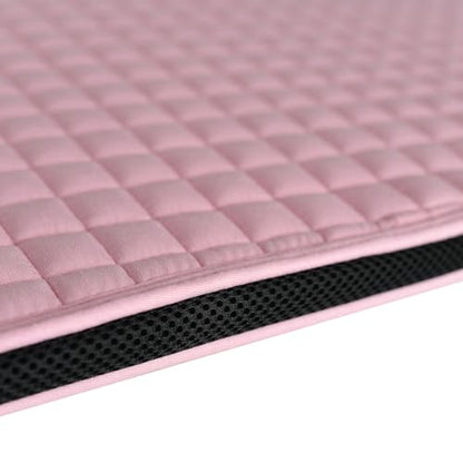 WeatherBeeta Prime Air-Tec Dressage Saddle Pad - color: Light Pink, size: Large