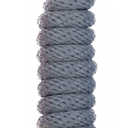 Equinavia Stella 8' Lead Rope with Snap Buckle - Grey - One Size - color: Grey