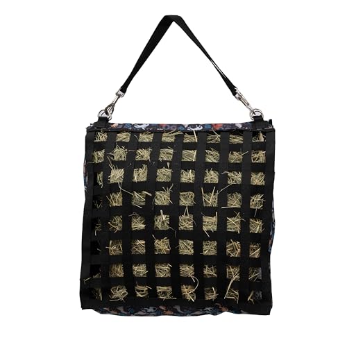 Professional's Choice Slow Feed Hay Bag - Horse Travel Hay Holder w/Straps, PC 50 | Top Loading Design, Detachable Hangers, Durable Webbing - color: PC 50