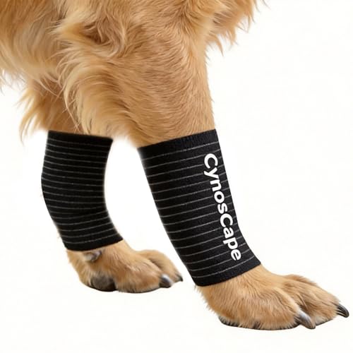 Rear Leg Hock Joint Compression Wrap – Knee Brace for Back Leg Support in Dogs - size: Small