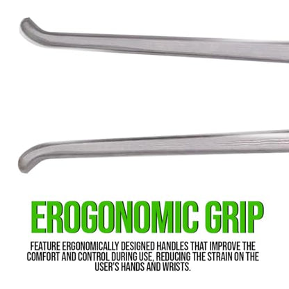 14-Inch Hoof Nipper - Premium Vanadium Steel Farrier Tool with Dull Finish for Precision Horse Hoof Trimming, Rust-Resistant, Ergonomic Grip, and Long-Lasting Durability